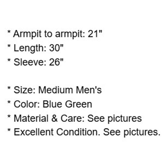 J Crew Shirt Mens Medium Green Blue Plaid Performance Stretch Casual - Picture 4 of 15